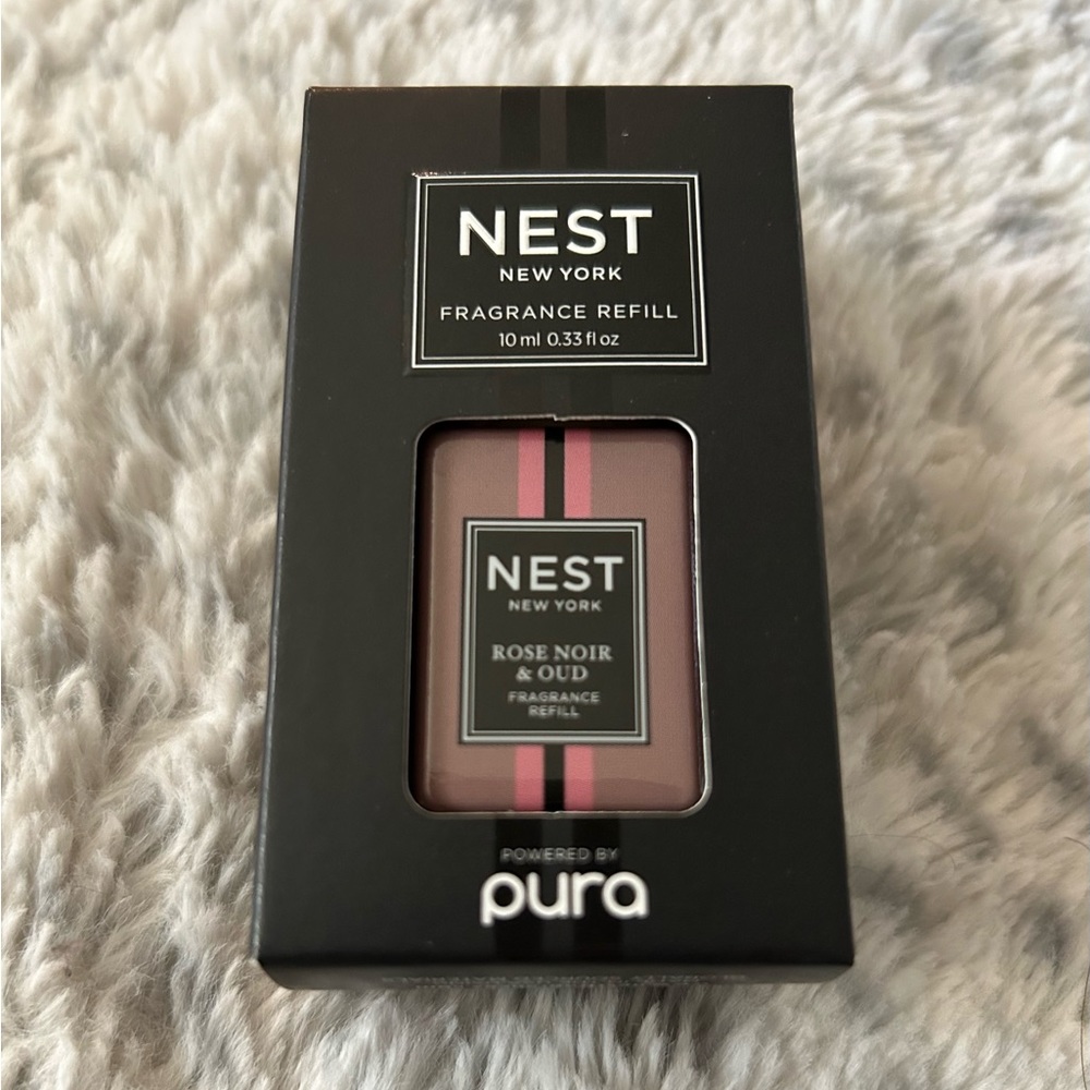 Nest Rose Noir and Oud Pura diffuser fragrance